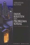 Iman Kristen Dan Problema Sosial