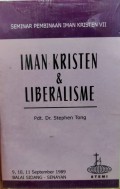 Seminar Pembinaan Iman Kristen VII: Iman Kristen & Liberalisme 3